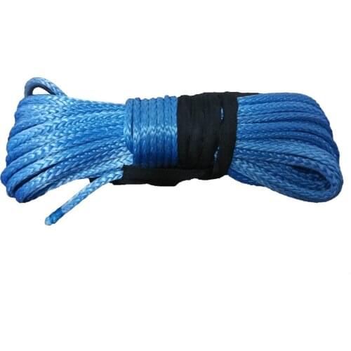 12mm x 30meters UHMWPE Synthetic Winch Rope for offroad