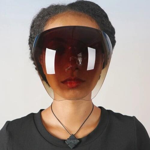 Women Men Protective Faceshield Glasses Goggles Full Face Covered Spherical Lens Anti-Spray Mask Safety Sunglasses