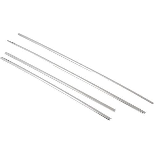 Car styling mirror cover Window Sill Trims Molding Strip Stainless Steel Fit for Defender 2020-2021 car side