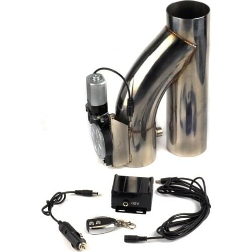 Universal 2.0"/2.5" / 3" Stainless Steel Headers Y Pipe Electric Exhaust CutOut Cut Out Kit For 2.0 ,2.5,3.0inch Exhaust Pipe