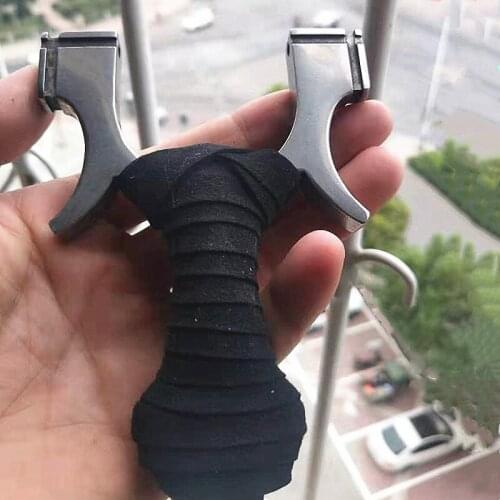 High quality stainless steel slingshot hunter wrist support slingshot shooting outdoor hunting 2019 new