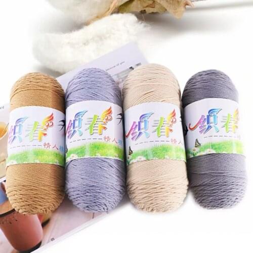 200g Tricot Yarn Crochet Lana De Lana Y Mezclas Estambres Para Tejer A Mano Wool Blends