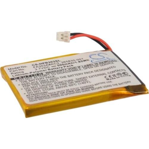 Cameron Sino 500mAh battery for HP Bluetooth Stereo Headphones 365830-001 FA303A#AC3 FA303A#AC3-NR Wireless Headset Battery