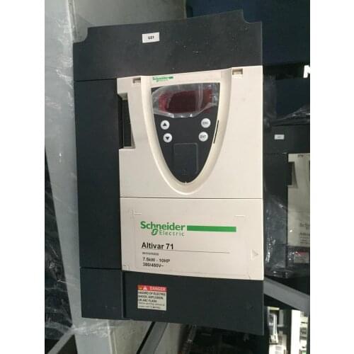 ATV71HU75N4Z460 7.5KW 380V inverter , used in good condition . 80% appearance new , good working , free shipping