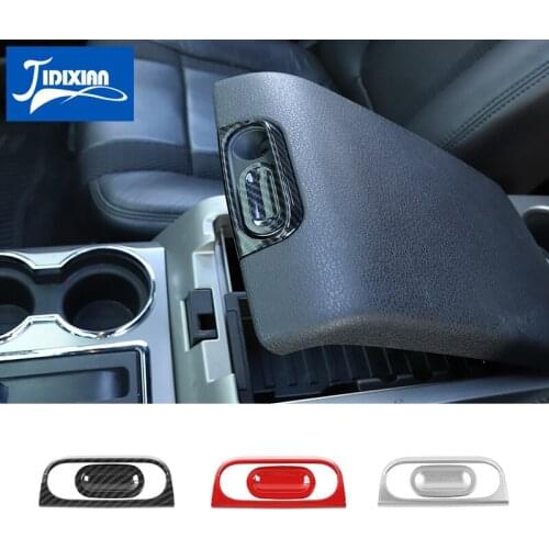 MOPAI Interior Mouldings ABS Car Armrest Box Switch Decoration Stickers Accessories for Ford F150 Raptor 2009-2014