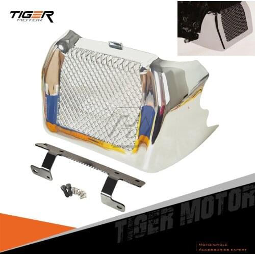 Motorcycle Oil Cooler Outer Cover Case for Harley Street Glide Road King FLHR FLHRC FLHX FLHXS FLTRX FLTRXS 2017-2018