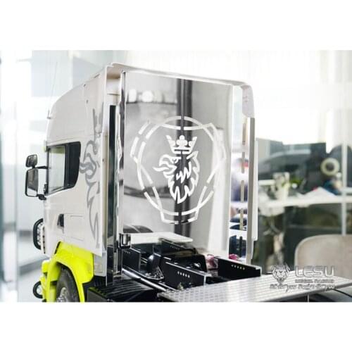 LESU Metal Protection Board of Driving Cab For 1/14 RC Tractor Truck Scania Tamiya TH04767