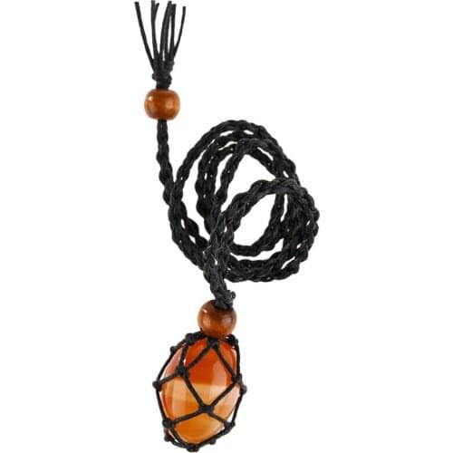 Necklace Diy Necklace Cord Empty Stone Holder Replacement Necklace Rope With Adjustable Length For Bracelet Necklace NO Stone