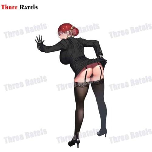 Three Ratels F676 Hongryeon Last Origin Bosom Funny Plentiful Full Chest Girl Sticker For Laptop Mobile Phone Auto Decal