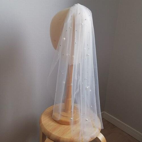 WHITNEY·WANG Wedding Short Veils
