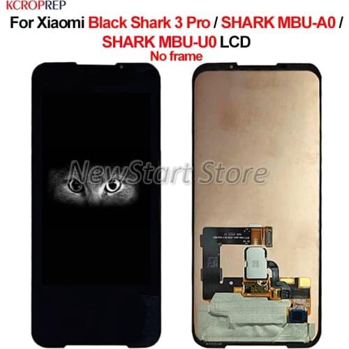 For Xiaomi Black Shark 3 Pro LCD Display Touch Screen Digitizer Assembly For Xiaomi SHARK MBU-A0 SHARK MBU-U0 lcd Replacement