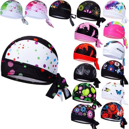 100% Polyester Breathable Cycling Headwear Summer Mountain Bike Ciclismo Scarf Quick-Dry MTB Bicycle Caps Headband