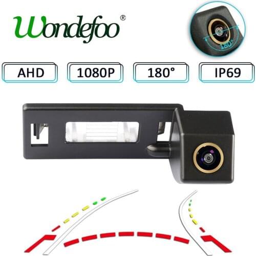 180 Degree AHD 1920x1080P HD CAR Rear view camera For Audi A5 C5 Q5 C6 A6 TT Night vision Vehicle Reversing camera Waterproof