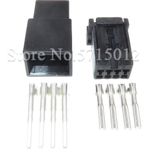 4 Hole Automotive Wiring Harness Sockets Female Male Car Connectors IL-AG5-4S-S3C1