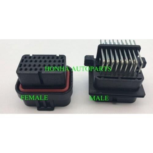 Free Shipping34 Pin SUPERSEAL 1.0 HOUSINGS connector female 4-1437290-0 male connector 2-6437285-5