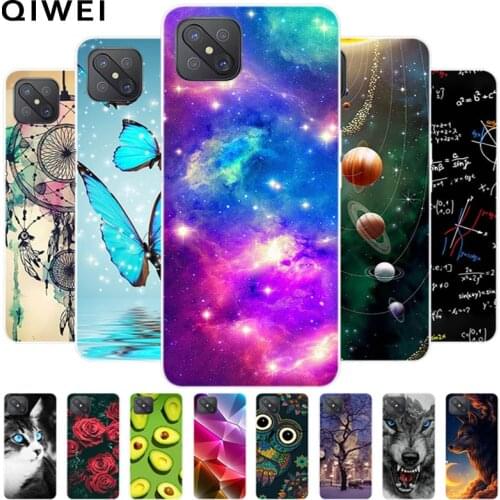 For OPPO Reno 4Z 5G Case Phone Cover Clear Soft TPU Case For OPPO Reno 4Z 5G 6.57'' Silicone Cover Coque Reno4Z Reno 4 Z Bumper