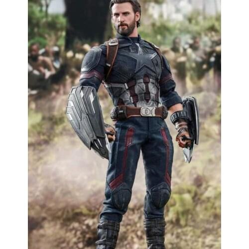 HT hottoys Hot Toys MMS480 MMS-480 1/6 Captian US 6.0 Action Figure Toy Doll Model Body normal version