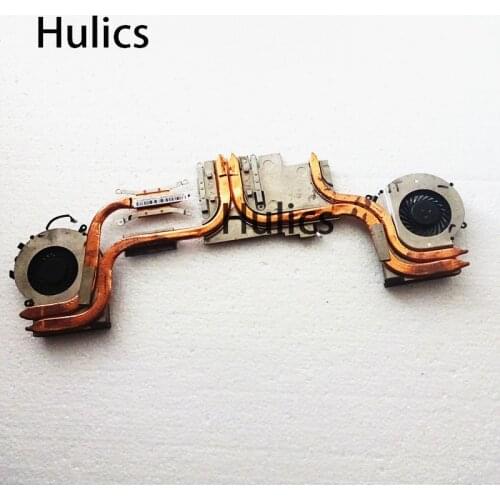 Hulics Original Cooler Fan Heatsink For MSI GE62VR GP62MVR MS-16J9 MS-16JB MS-16J1 MS-16J2 MS-16J5 MS-16J8 PAAD06015SL