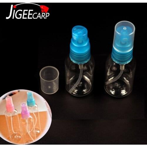 JIGEECARP 2pcs Fishing Juice Attractor 30ML Clear Empty Fishing Bait Spray Bottle Spray Container for Carp Saltwater Fishing