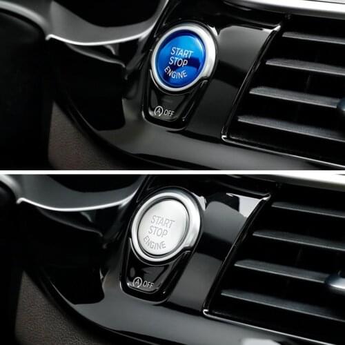 Car Engine Start Button Accessories for BMW E90 E91 E92 E93 E60 E84 E83 E70 E71 F30 F15 F25 F10 F20 F01 G30 Car Styling