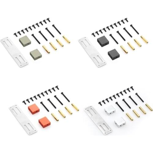 Metal Servo Fixed Mount Bracket Kit for MN D90 D91 D99S MN99S 1/12 RC Truck Car Upgrade Parts Accessories