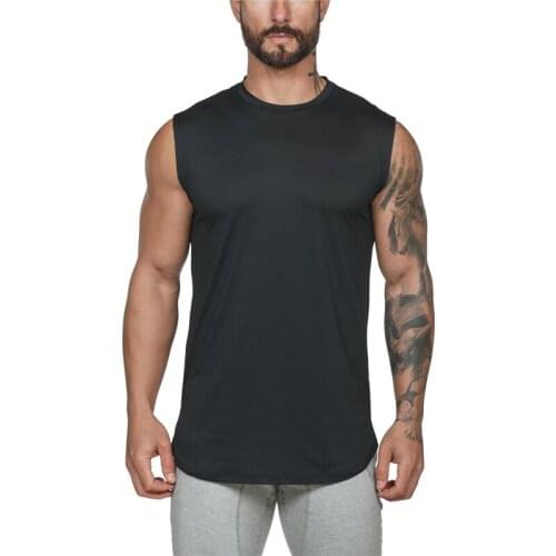 Brand Summer Gym Clothing Bodybuilding Tank Top Men Stringer Tanktop Fitness Sleeveless Shirt Blank Muscle Workout Cotton Vest