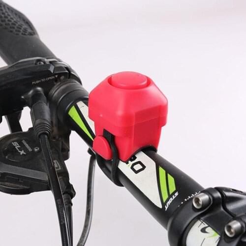 Mini Portable Electric Cycling Bells Horn Bicycle Handlebar Bell Outdoor Supplies Safety Cycling Bicycle Handlebar Ring