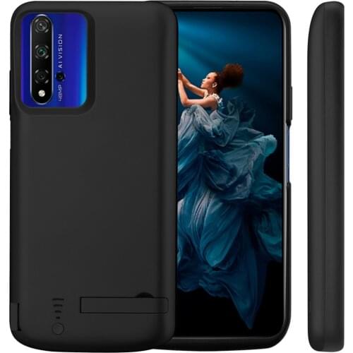 5000mAh Battery Case For Huawei Honor 20 Pro 20S Power Bank Extenal Battery Charger Case Charging Stand Back Cover Power Cases
