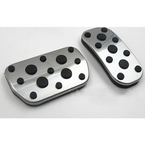 Car Clutch Brake Accelerator Pedal Foot Rest Pedals Covers For Toyota C-HR CHR IZOA 2016 2017 2018 corolla 2019 Accessories