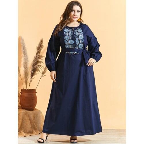 Ramadan Turkey Muslim Dress Women Abaya Moroccan Kaftan Islamic Clothing Hijab Djellaba Dubai Jilbab Eid Party Vestidos Abayas
