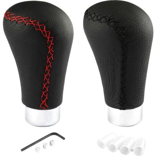 Gear Shift Knob Pen Lever Stick Adapter Car Truck Leather Anti Slip Shifter Lever Handle Universal Car-Styling Automotive 2021