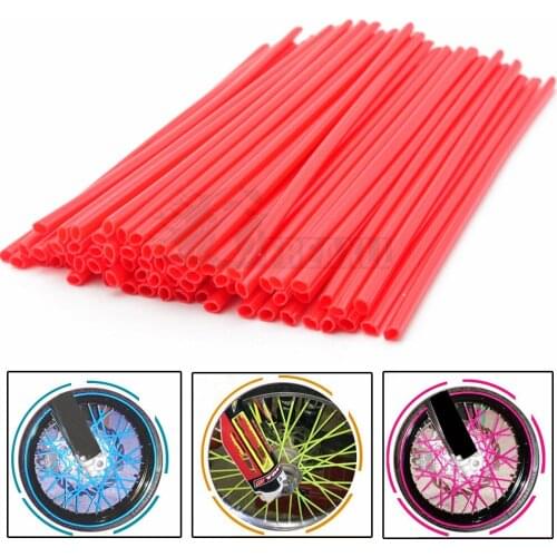 Spoke Skins Covers Motocross Dirt Bike Wheel Rim Guard Protector Wraps For Suzuki GSF 600 Bandit S GSX 1300 R Hayabusa 1000 ABS