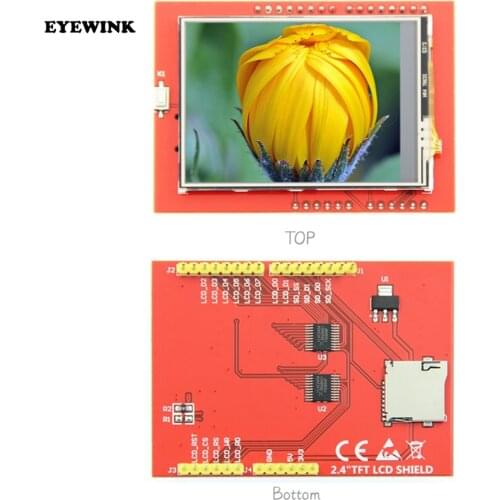 2.4 inch TFT LCD Shield Touch Panel Display Module 320x240 Ultra-HD ILI9341/ST7789 Driver for Arduino Mega2560 UNO R3