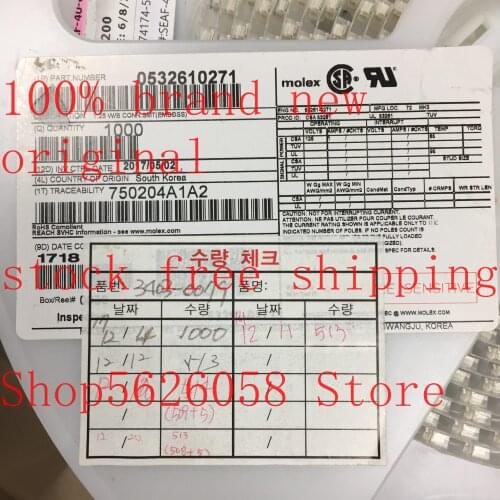 0532610271 SMD 100% new original 20PCS-1000PCS/LOT STOCK