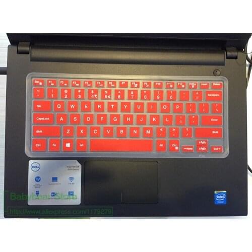 15.6 inch Silicone laptop keyboard cover skin For Dell XPS 15 9550 9560 touch 15-9550 15-9560 15-7579 15-7568 15-5510