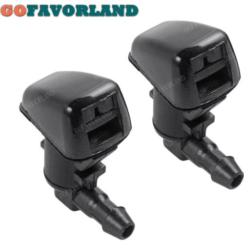 2Pcs Windshield Washer Nozzle Spray Jet BT4Z17603A BT4Z-17603-A For Ford Edge For Lincoln MKX 2011 2012 2013 2014 2015