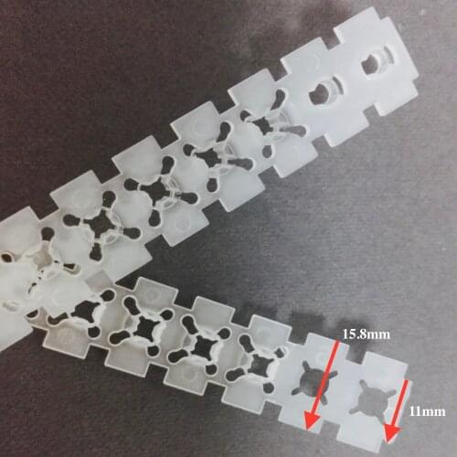 2000x Collated Screws Plastic Tie Strip Auto-feed Collated Plastic Tape Cartridge for Shooting Driver Nails Screws Tie Drywall