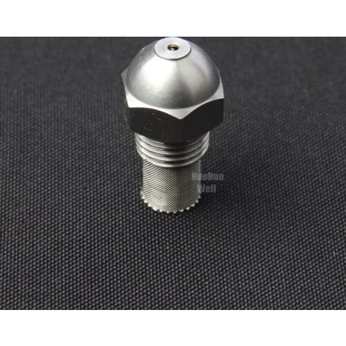 4pcs 1/4" Male Thread 304 Stainless Steel Sprinkler Humidification Cooling Fog Making Spray Flammable Liquid Spray Nozzle