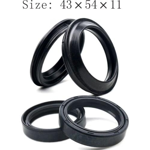 43x54x11 43 54 11 Dust Seal Motorcycle Oil Seal Front Fork Absorber For Triumph Tiger 800 800 XC 800 XR 900 LEGEND TT 900 SPPINT