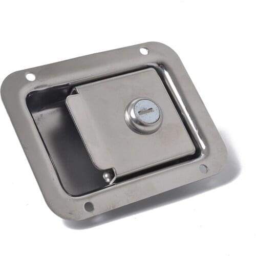 4x Marine Door Lock Trailer Toolbox RV Handle Latch &Key 11.9 X 9.2 X 3.6 Cm