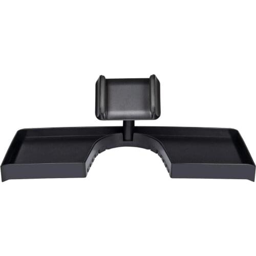 Chuang Qian Tablets Phone Ipad Holder ABS Storage Box Car Dash GPS Bracket Holder Mobile Stand Kit For Ford Mustang 2015-2019
