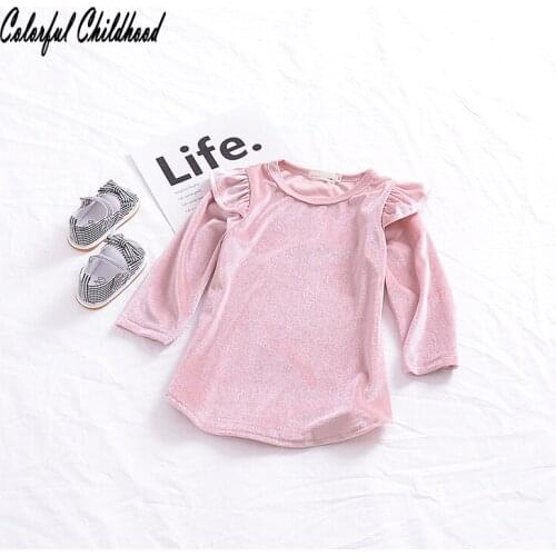 Kids Baby Dress 2017 Long Sleeve 1 Year Birthday Dress Casual Ruffles Newborn Baby Girl Clothes Princess Tutu Dresses