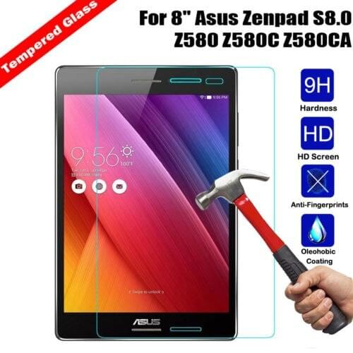 For Asus ZenPad S 8.0 Z580CA Z580C Z580 8 inch Tablet Tempered Glass Screen Protector 2.5D 9H thin Premium Protective Glass Film