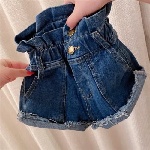 2021 Summer Girls Fashioin Jeans Denim Shorts