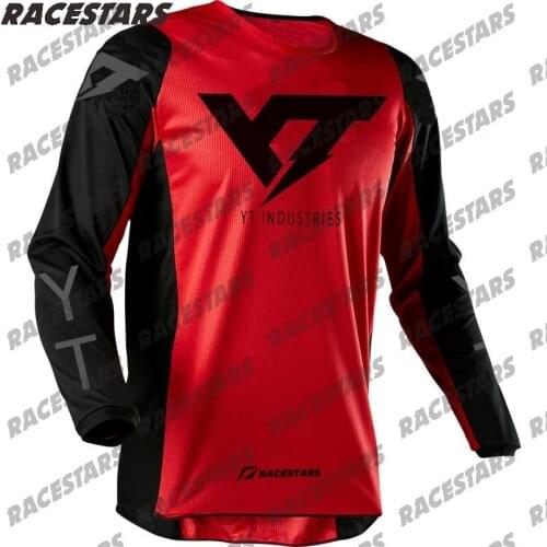 YT INDUSTRIES Maillot Ciclismo Hombre Racing Jersey MTB Enduro Motocross Jersey DH Jersey Downhill Mountain Cycling Jersey MX