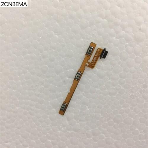 ZONBEMA 50pcs/lot For Asus Zenfone 4 MAX Pro ZC554KL ZE554KL Power On Off Switch Volume Flex Cable Ribbon Repair