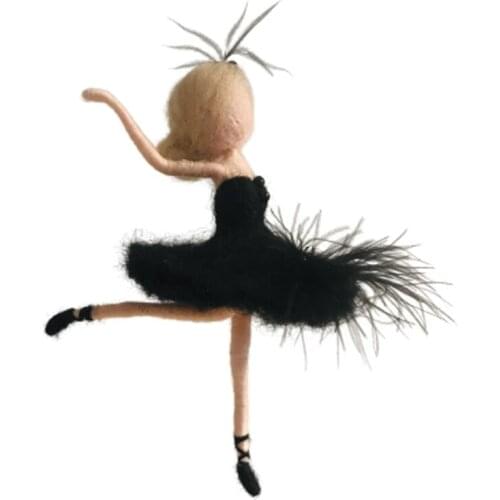 Fairy Needle Felting Kit for Beginners, 6"/15 cm Height, Elf Felting Starter Kit, Needle Felted Fairy, Felting Gift (No. 31)