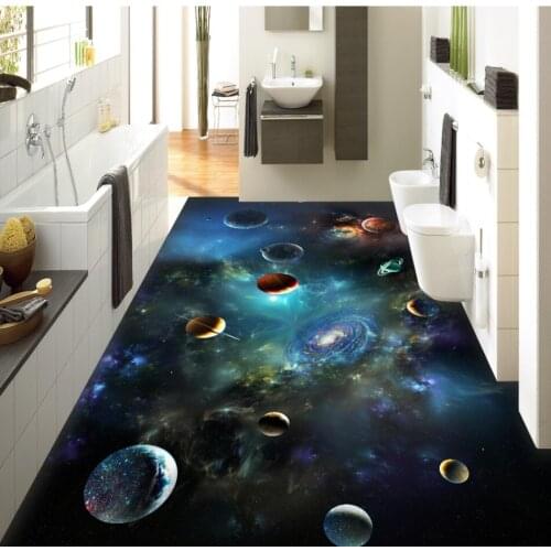 3d murals wallpaper floors for living room blue sky stars floors 3d floor painting wallpaper