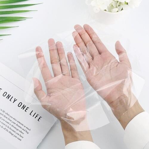 Natural Disposable Plastic Paper Masks Beauty Healthy Film Paper Tool Full Face Skin Care Cleaner Plastic Y1E7