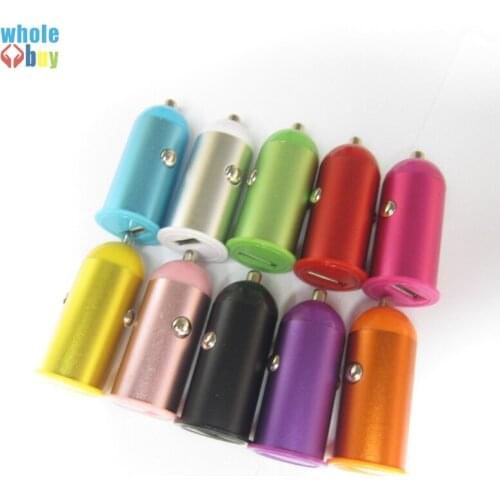 Wholesale 2.1 A Mini Car Charger for iphone X 8Plus 8 7Plus 7 6sPlus 6s 6Plus 6 for ipad 2/3/4/mini , FreeShipping 300pcs/lot